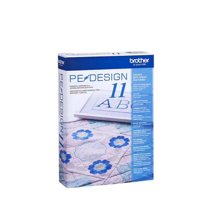 Brother Pe-Design 11 embroidery software from Jaycotts Sewing Supplies