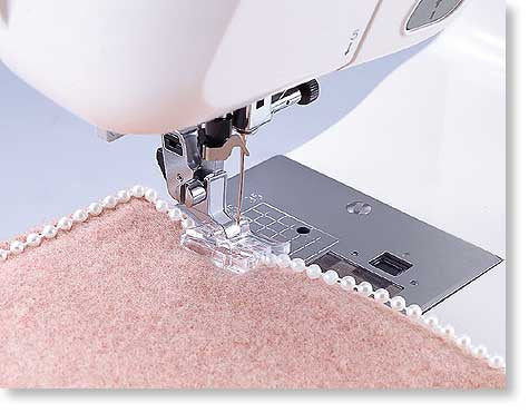 Brother Pearl / Piping foot from Jaycotts Sewing Supplies