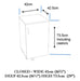 Horn Rolla Storage Cabinet from Jaycotts Sewing Supplies