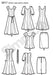 Simplicity Pattern 2917 Misses' and Plus Size Dresses from Jaycotts Sewing Supplies