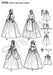 Simplicity 3723 18th/19th century long dresses pattern from Jaycotts Sewing Supplies