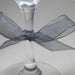 Berisfords Super Sheer Ribbon 25m - SMOKE GREY from Jaycotts Sewing Supplies