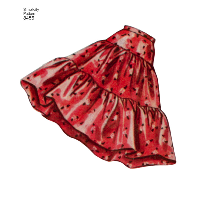 Simplicity Pattern 8456 vintage petticoat and slip pattern from Jaycotts Sewing Supplies