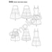 Simplicity Pattern 8456 vintage petticoat and slip pattern from Jaycotts Sewing Supplies