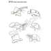 Simplicity Pattern 8713 Men's Artivestry hats from Jaycotts Sewing Supplies