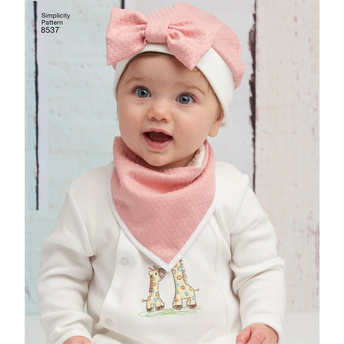 Simplicity Pattern 8537 baby accessories from Jaycotts Sewing Supplies