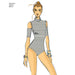 Simplicity Pattern 8513 misses knit bodysuits from Jaycotts Sewing Supplies