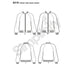 Simplicity Pattern 8418 misses lined bomber jacket from Jaycotts Sewing Supplies