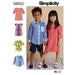 Simplicity Pattern 8852 Child's Dresses and Shirt Sewing Pattern from Jaycotts Sewing Supplies