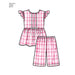 Simplicity Pattern 8272 Child's and girls' sleepwear from Jaycotts Sewing Supplies