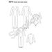 Simplicity Pattern 8670 Cosplay knit jumpsuit and bodysuit costume from Jaycotts Sewing Supplies