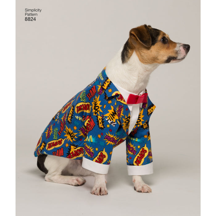 Simplicity Pattern 8824 dog coats from Jaycotts Sewing Supplies