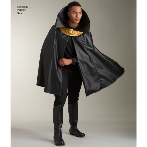 Simplicity Pattern 8770 Unisex Costume Capes from Jaycotts Sewing Supplies