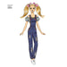 Simplicity 8865 11-1/2inch fashion doll clothes sewing pattern from Jaycotts Sewing Supplies