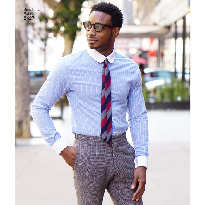 Simplicity Pattern 8427 Men's shirt pattern from Jaycotts Sewing Supplies