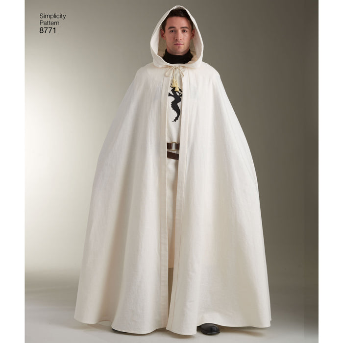 Simplicity Pattern 8771 Unisex Capes from Jaycotts Sewing Supplies
