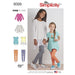 Simplicity Pattern 8566 childs girls tunics leggings from Jaycotts Sewing Supplies
