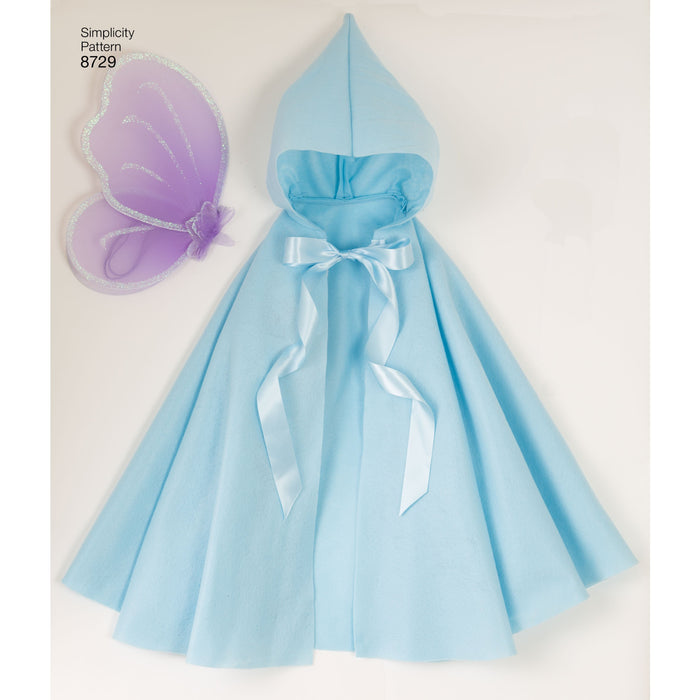 Simplicity Pattern 8729 Halloween Cape Costumes from Jaycotts Sewing Supplies