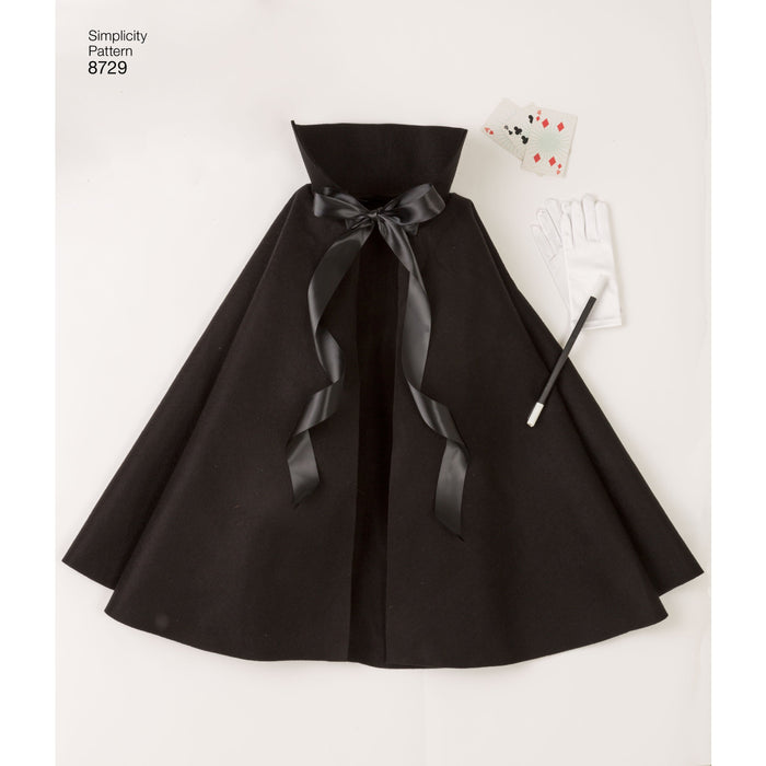 Simplicity Pattern 8729 Halloween Cape Costumes from Jaycotts Sewing Supplies