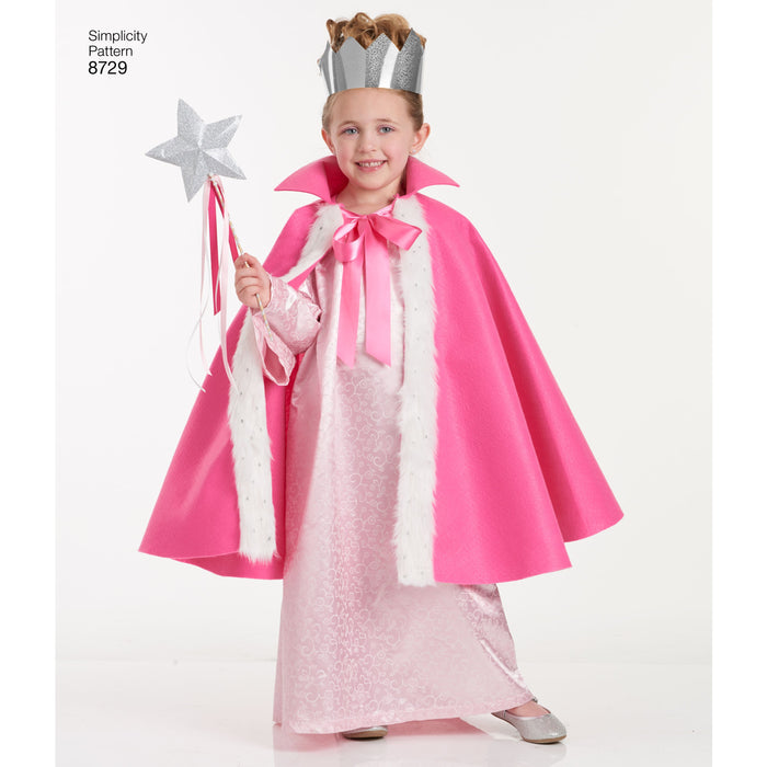 Simplicity Pattern 8729 Halloween Cape Costumes from Jaycotts Sewing Supplies