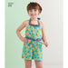 Simplicity Pattern 8395 dress and rompers from Jaycotts Sewing Supplies