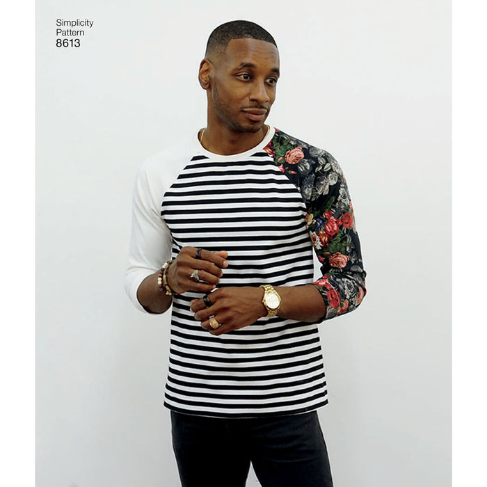 Simplicity Pattern 8613 Mens Top from Jaycotts Sewing Supplies