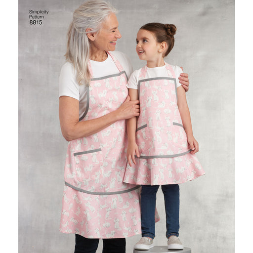 Simplicity Pattern 8815 Childâ€™s and Missesâ€™ Apron from Jaycotts Sewing Supplies
