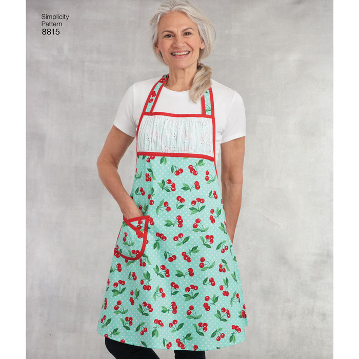 Simplicity Pattern 8815 Childâ€™s and Missesâ€™ Apron from Jaycotts Sewing Supplies