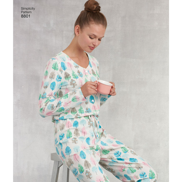 Simplicity Pattern 8801 girls and misses knit jumpsuit romper from Jaycotts Sewing Supplies