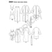 Simplicity Pattern 8800 misses robe pants top from Jaycotts Sewing Supplies