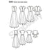 Simplicity Pattern 8384 Womenâ€™s Dress from Jaycotts Sewing Supplies
