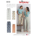 Simplicity Pattern 8518 girls and misses slim- fit lounge trousers from Jaycotts Sewing Supplies