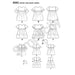 Simplicity Pattern 8563 | Toddler Dresses and Hat from Jaycotts Sewing Supplies
