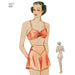 Simplicity Pattern 8510  miss vintage brassiere panties from Jaycotts Sewing Supplies