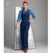 Simplicity Pattern 8447 vintage trousers overalls and blouses from Jaycotts Sewing Supplies