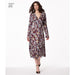 Simplicity Pattern 8735 petite wrap dress from Jaycotts Sewing Supplies