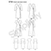 Simplicity Pattern 8735 petite wrap dress from Jaycotts Sewing Supplies