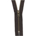 Trouser Zip: Antique Brass | Brown 570 from Jaycotts Sewing Supplies