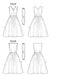 Vogue Pattern 8789 Petite Dress and Cummerbund | Easy from Jaycotts Sewing Supplies