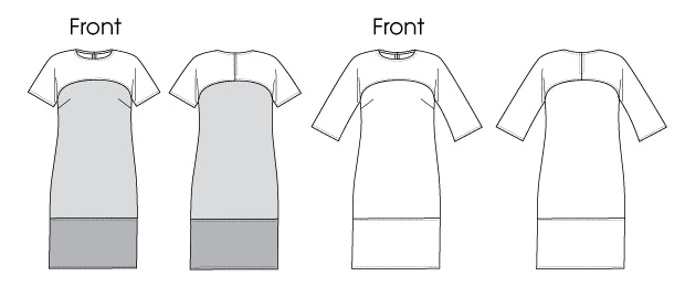 Vogue Pattern 8805 Misses' Dress | Very Easy from Jaycotts Sewing Supplies