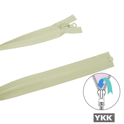Reversible Open End Zip IVORY from Jaycotts Sewing Supplies