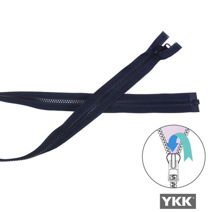 Reversible Open End Zip NAVY from Jaycotts Sewing Supplies