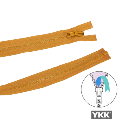 Reversible Open End Zip GOLD from Jaycotts Sewing Supplies