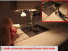 Janome Adjustable Zipper and Piping Foot from Jaycotts Sewing Supplies