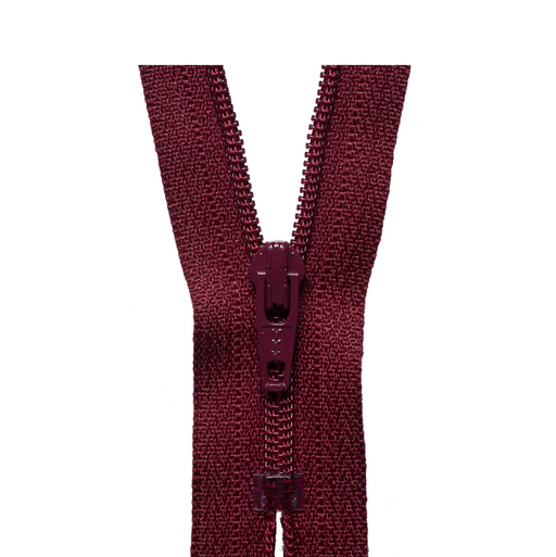 YKK Regular Zip - Wine from Jaycotts Sewing Supplies