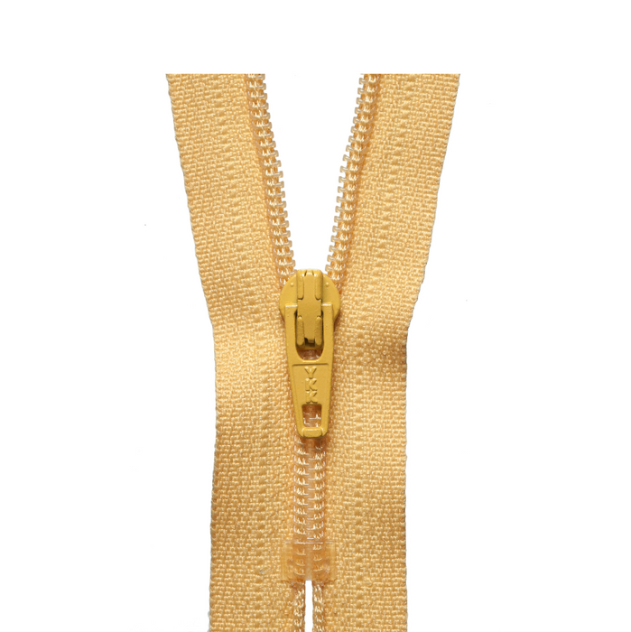 YKK Regular Zip - Buttercup from Jaycotts Sewing Supplies